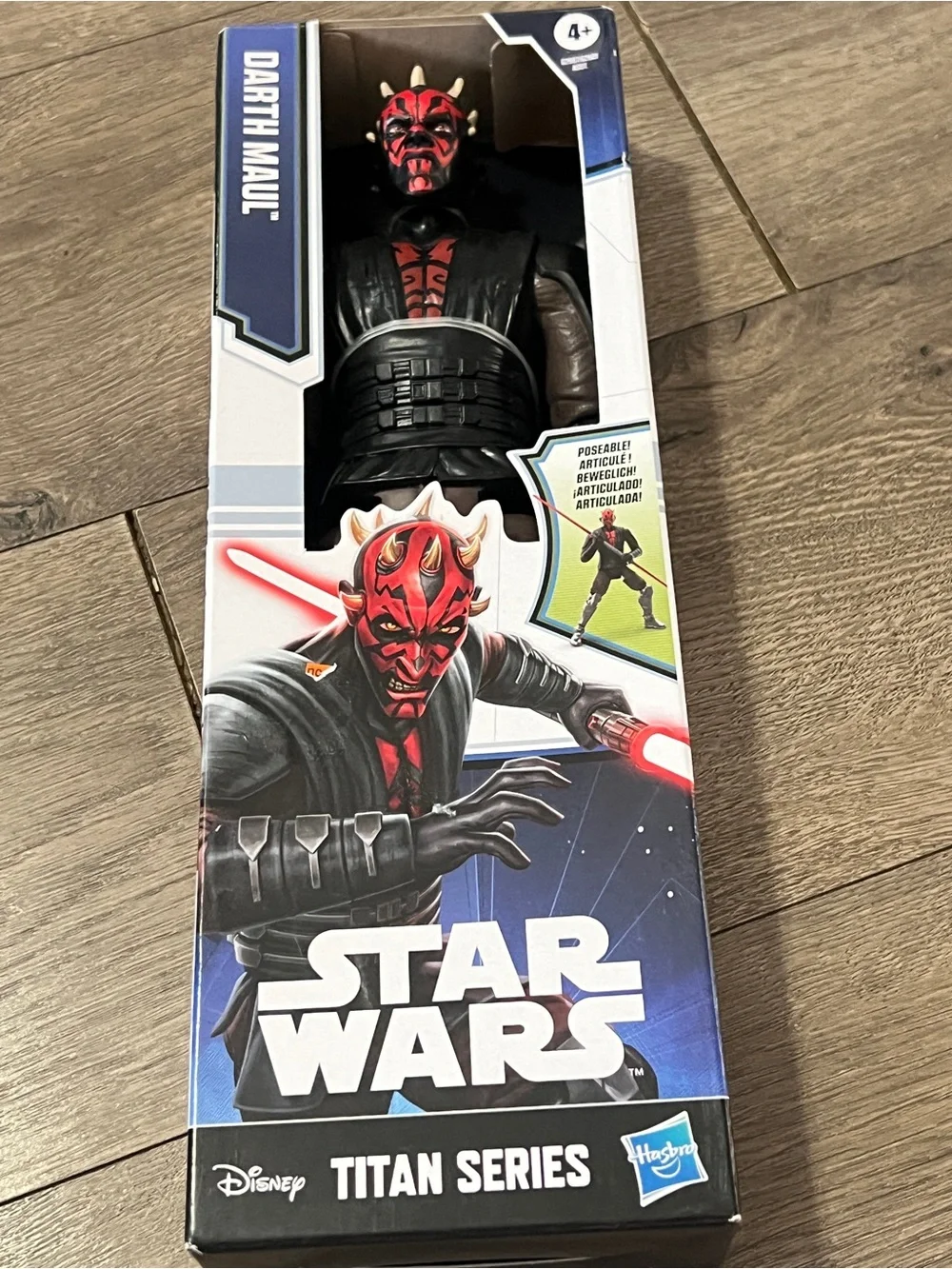 3 Star Wars Titan Series 12” Action Figures New